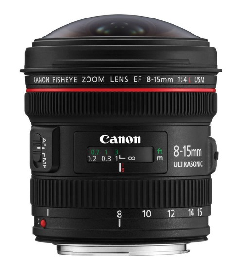 Canon EF 8-15mm f/4L Fisheye USM